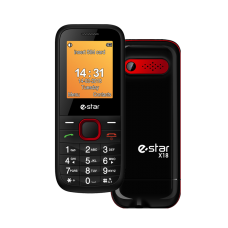 Mobilus telefonas eStar X18 Dual sidabrinis (silver)